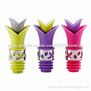 Creative Silicone Beer Glass Bottle Cork, Many Shape Available, OEM Welcomed